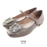 oak | 日本製 ビジューバックル メリージェーンパンプス 晴雨兼用 レイン | SHOE FANTASY