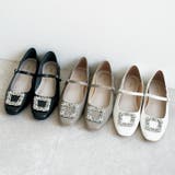 日本製 ビジューバックル メリージェーンパンプス 晴雨兼用 レイン | SHOE FANTASY | 詳細画像10 