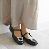 日本製 ビジューバックル メリージェーンパンプス 晴雨兼用 レイン | SHOE FANTASY | 詳細画像21 