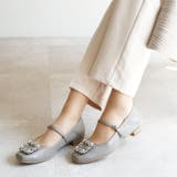 日本製 ビジューバックル メリージェーンパンプス 晴雨兼用 レイン | SHOE FANTASY | 詳細画像24 