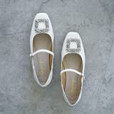 日本製 ビジューバックル メリージェーンパンプス 晴雨兼用 レイン | SHOE FANTASY | 詳細画像29 