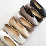 春夏新作 スクエアトゥVカットパンプス ソフトシューズ | SHOE FANTASY | 詳細画像17
