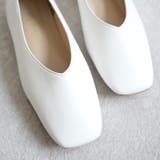 春夏新作 スクエアトゥVカットパンプス ソフトシューズ | SHOE FANTASY | 詳細画像23
