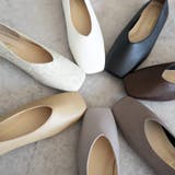 春夏新作 スクエアトゥVカットパンプス ソフトシューズ | SHOE FANTASY | 詳細画像18