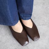 春夏新作 スクエアトゥVカットパンプス ソフトシューズ | SHOE FANTASY | 詳細画像40