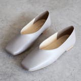 春夏新作 スクエアトゥVカットパンプス ソフトシューズ | SHOE FANTASY | 詳細画像43