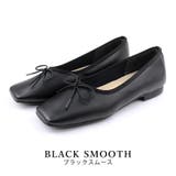 blackスムース  | 日本製 バレエシューズ 防水 | SHOE FANTASY