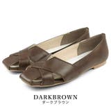 darkbrown | 日本製 デザインカットパンプス | SHOE FANTASY