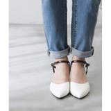 日本製 デザインヒール セパレートパンプス | SHOE FANTASY | 詳細画像11