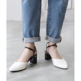 日本製 デザインヒール セパレートパンプス | SHOE FANTASY | 詳細画像12