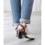 日本製 デザインヒール セパレートパンプス | SHOE FANTASY | 詳細画像14