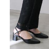 日本製 デザインヒール セパレートパンプス | SHOE FANTASY | 詳細画像5