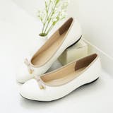 日本製 ストレッチリボンバレエシューズ 2cmヒール | SHOE FANTASY | 詳細画像26 