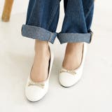 日本製 ストレッチリボンバレエシューズ 2cmヒール | SHOE FANTASY | 詳細画像29 