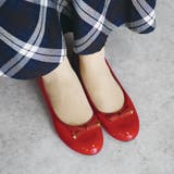 防水加工 リボン バレエシューズ | SHOE FANTASY | 詳細画像55 
