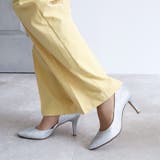 日本製 サイドオープン グリッター サテン パンプス | SHOE FANTASY | 詳細画像22 