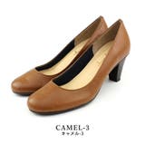 camel-3 | 日本製 ラウンドトゥ パンプス | SHOE FANTASY