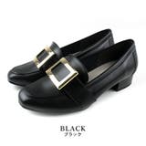 black | 日本製 ゴールドバックル ローファー 晴雨兼用 レイン 撥水 | SHOE FANTASY