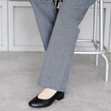 日本製 スクエアトゥ Ｖカットパンプス | SHOE FANTASY | 詳細画像7 