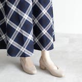 日本製 スクエアトゥ Ｖカットパンプス | SHOE FANTASY | 詳細画像28 