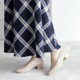 日本製 スクエアトゥ Ｖカットパンプス | SHOE FANTASY | 詳細画像30 