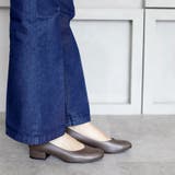 日本製 スクエアトゥ Ｖカットパンプス | SHOE FANTASY | 詳細画像37 