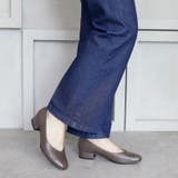 日本製 スクエアトゥ Ｖカットパンプス | SHOE FANTASY | 詳細画像40 