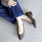 日本製 スクエアトゥ Ｖカットパンプス | SHOE FANTASY | 詳細画像43 