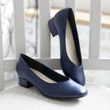 日本製 スクエアトゥ Ｖカットパンプス | SHOE FANTASY | 詳細画像45 