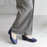 日本製 スクエアトゥ Ｖカットパンプス | SHOE FANTASY | 詳細画像47 