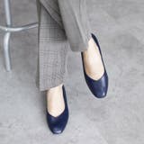 日本製 スクエアトゥ Ｖカットパンプス | SHOE FANTASY | 詳細画像51 