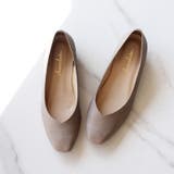 日本製 スクエアトゥ Ｖカットパンプス | SHOE FANTASY | 詳細画像20 