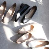 日本製 スクエアトゥ Ｖカットパンプス | SHOE FANTASY | 詳細画像4 