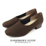 darkbrownスエード  | 春夏新作 スクエアトゥブーティーパンプス 晴雨兼用 | SHOE FANTASY