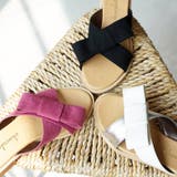 日本製 リボン付き ぺたんこミュールサンダル | SHOE FANTASY | 詳細画像14 