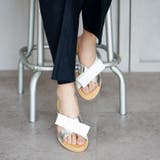 日本製 リボン付き ぺたんこミュールサンダル | SHOE FANTASY | 詳細画像22 