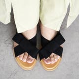 日本製 リボン付き ぺたんこミュールサンダル | SHOE FANTASY | 詳細画像30 