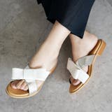 日本製 リボン付き ぺたんこミュールサンダル | SHOE FANTASY | 詳細画像23 