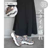 ビジューバックル ボリュームソール スポーツサンダル | SHOE FANTASY | 詳細画像12
