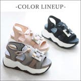 ビジューバックル ボリュームソール スポーツサンダル | SHOE FANTASY | 詳細画像17