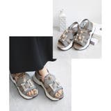 ビジューバックル ボリュームソール スポーツサンダル | SHOE FANTASY | 詳細画像27