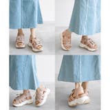 ビジューバックル ボリュームソール スポーツサンダル | SHOE FANTASY | 詳細画像35