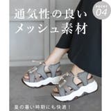 ビジューバックル ボリュームソール スポーツサンダル | SHOE FANTASY | 詳細画像10