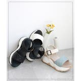 キルティング ボリュームソール スポーツサンダル | SHOE FANTASY | 詳細画像2