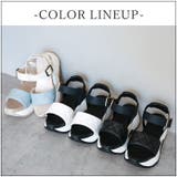 キルティング ボリュームソール スポーツサンダル | SHOE FANTASY | 詳細画像17
