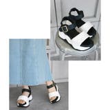 キルティング ボリュームソール スポーツサンダル | SHOE FANTASY | 詳細画像29