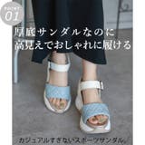 キルティング ボリュームソール スポーツサンダル | SHOE FANTASY | 詳細画像4