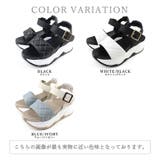 キルティング ボリュームソール スポーツサンダル | SHOE FANTASY | 詳細画像41