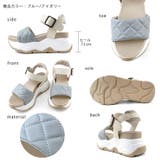 キルティング ボリュームソール スポーツサンダル | SHOE FANTASY | 詳細画像42