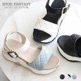 キルティング ボリュームソール スポーツサンダル | SHOE FANTASY | 詳細画像1